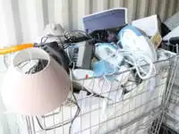 Caisson de collecte de DEE (déchets électroniques et élèctriques)