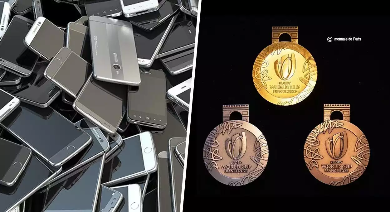 Vos téléphones transformés en...médailles