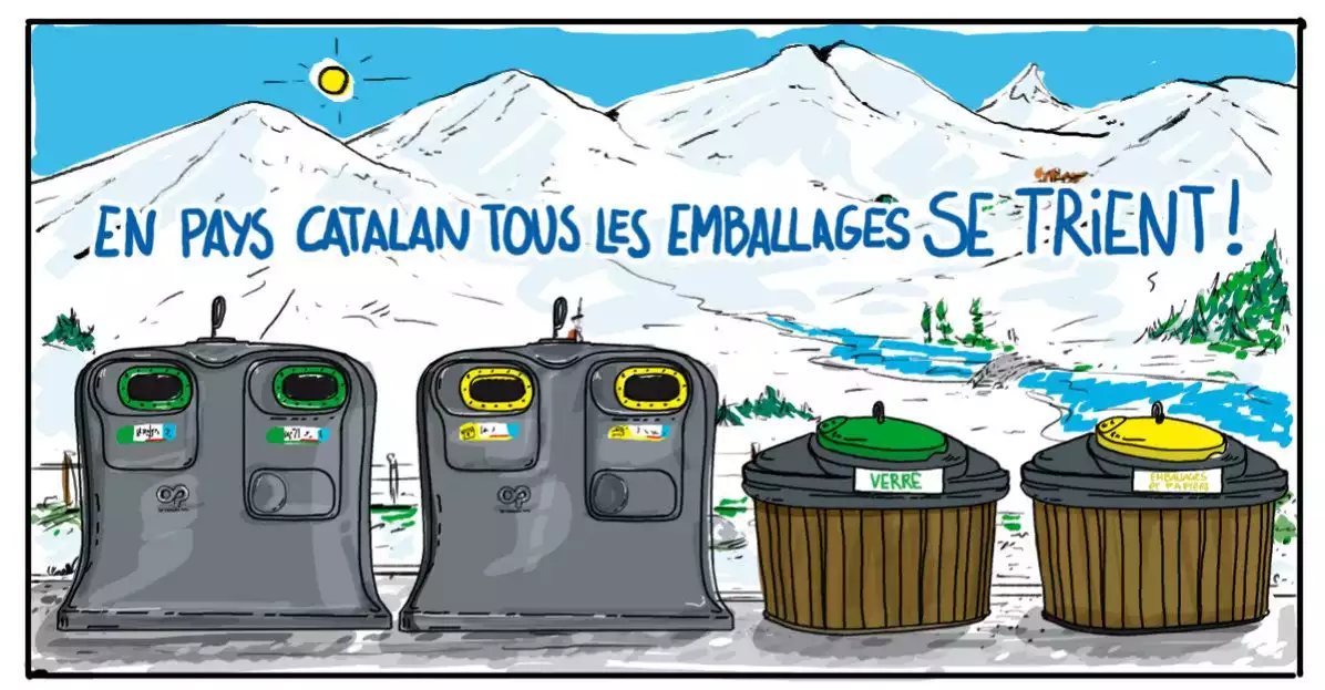  En vacances, je trie mes déchets!